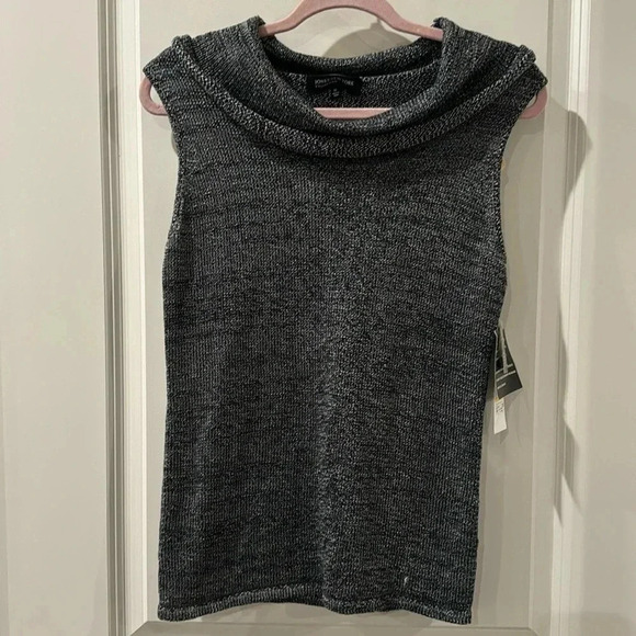 JONES NEW YORK COLLECTION NWT SLEEVELESS SWEATER - Picture 1 of 6